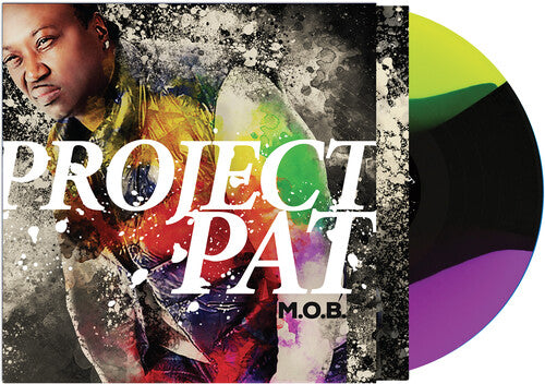 Project Pat -  M.o.b. LP (Colored Vinyl, Tri Color Green Black Purple)