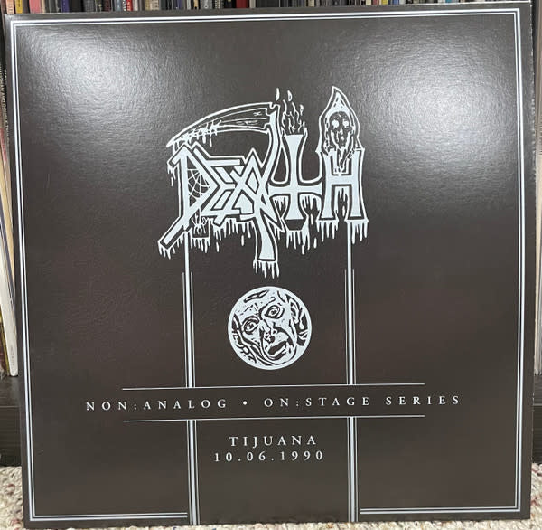 Death - Non:Analog On:Stage Series-Tijuana 10-06-1990 LP (Blue Colored Vinyl)