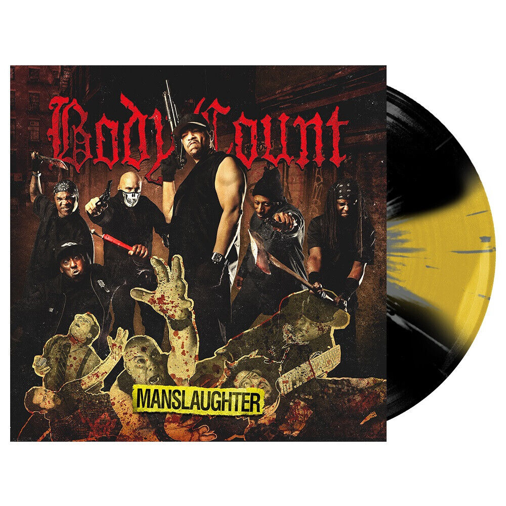 Body Count - Manslaughter LP (Indie Exclusive, Colored Vinyl, Black, Yellow)