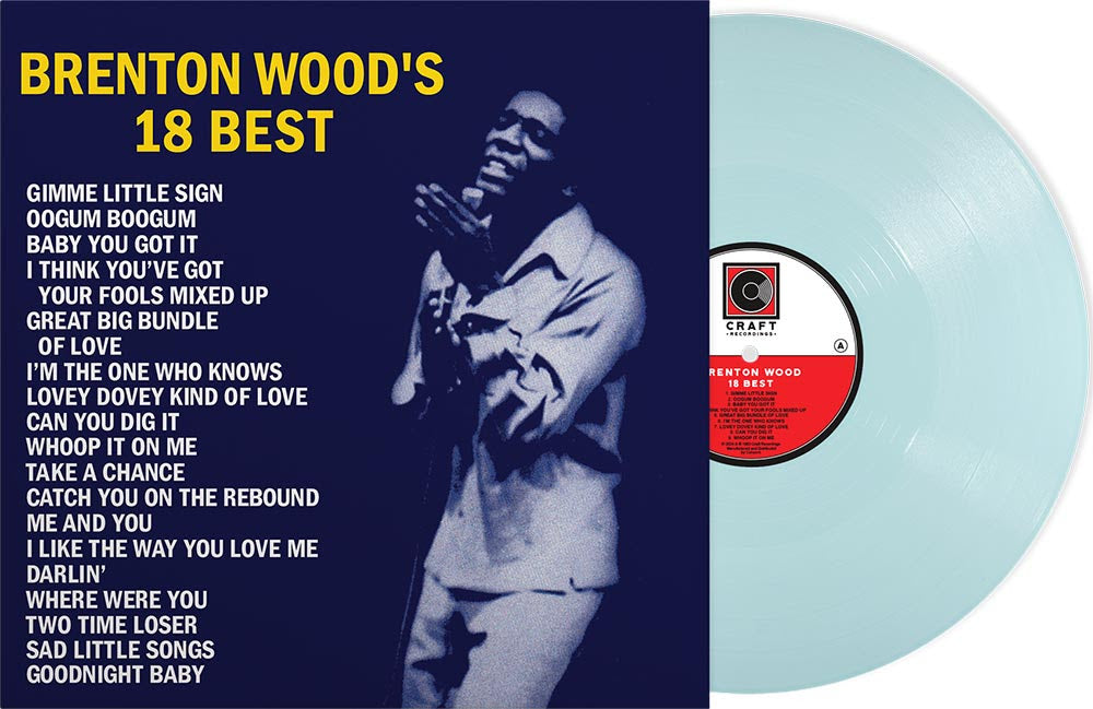 Brenton Wood - 18 Best LP (Baby Blue Colored Vinyl)