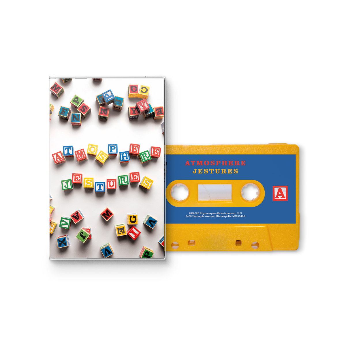 Atmosphere - Jestures CASSETTE (Preorder: Ships September 19, 2025)