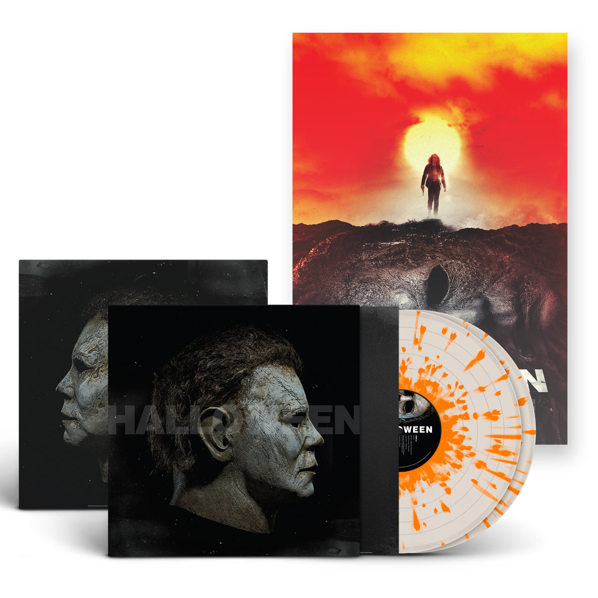 John Carpenter - Halloween 2LP (Original Soundtrack) (Expanded Art Edition, Orange & White Colored Vinyl) (Preorder: Ships October 3, 2025)