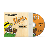 MF DOOM - Metal Fingers Presents: Special Herbs Vol. 1 & 2 CD (Mustard Yellow)
