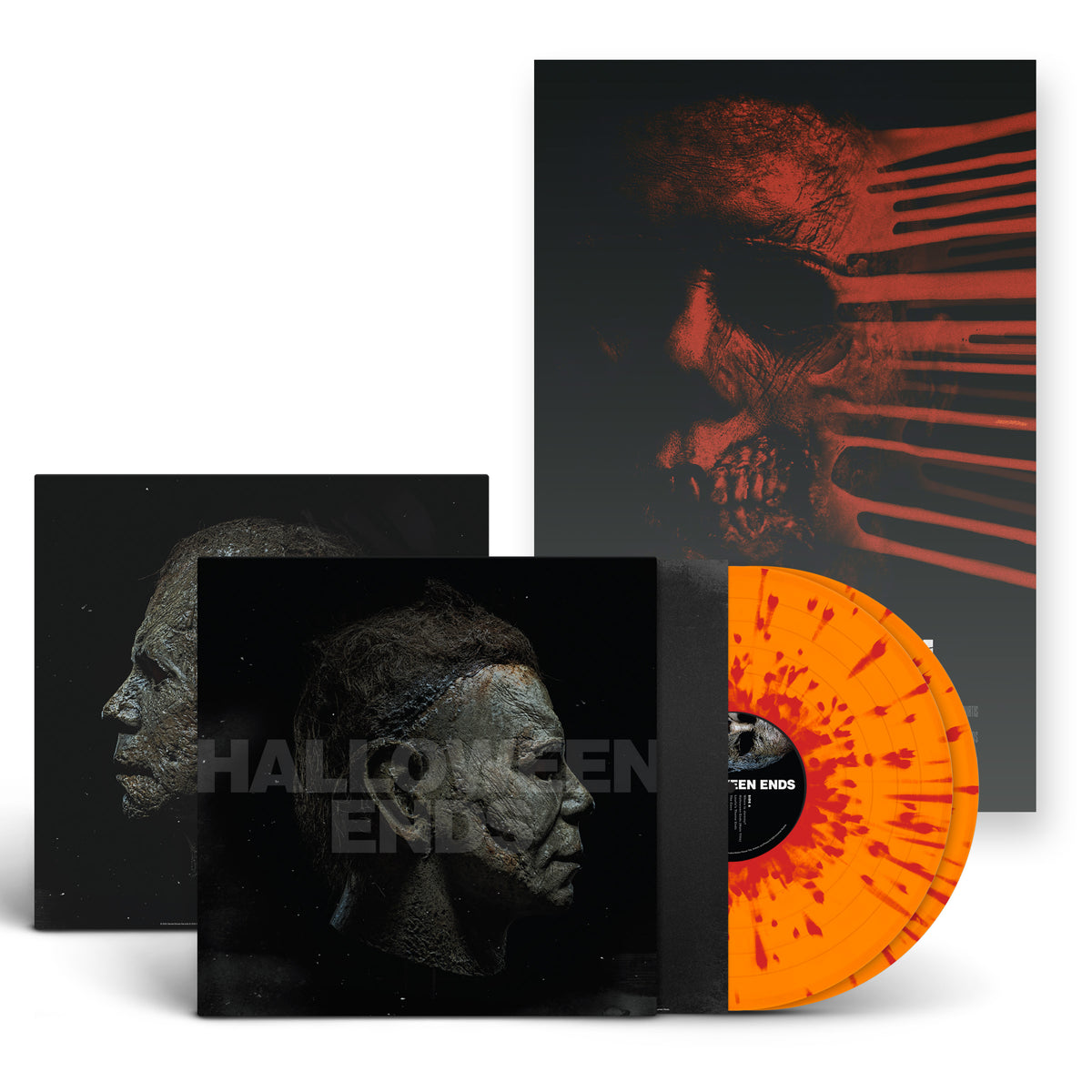 John Carpenter, Cody Carpenter, & Daniel Davies - Halloween Ends 2LP (Original Soundtrack) (Orange Colored Vinyl, Expanded Version) (Preorder: Ships October 3, 2025)