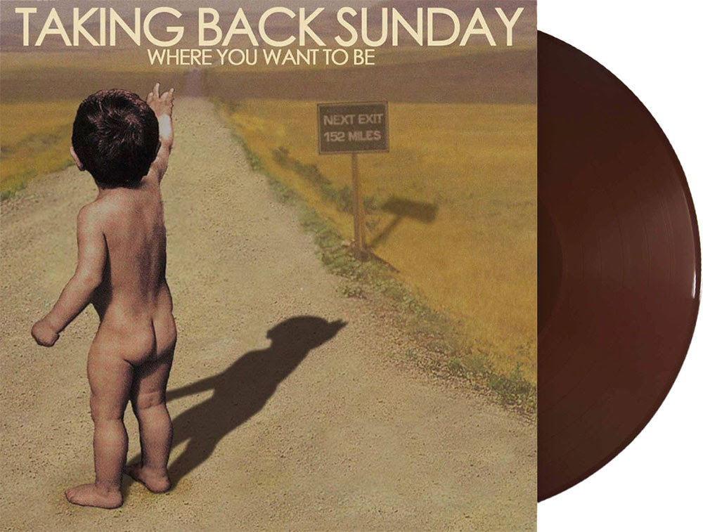Taking Back Sunday - Where You Want To Be LP (Brown Vinyl)