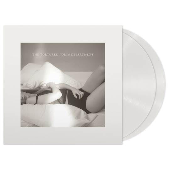 Taylor Swift - The Tortured Poets Department 2LP (Ghosted White Vinyl)