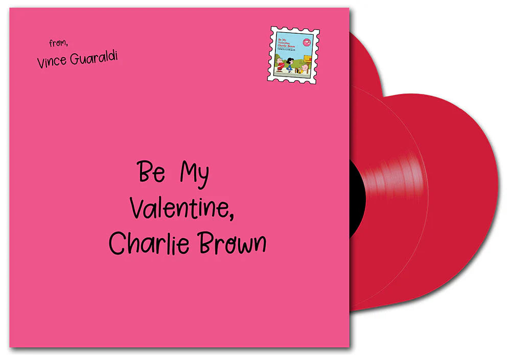 Vince Guaraldi - Be My Valentine, Charlie Brown 12" Single (Original Soundtrack) (Indie Exclusive, Red Colored Vinyl, Heart-Shaped, 45 RPM) (Preorder: Ships January 23, 2026)