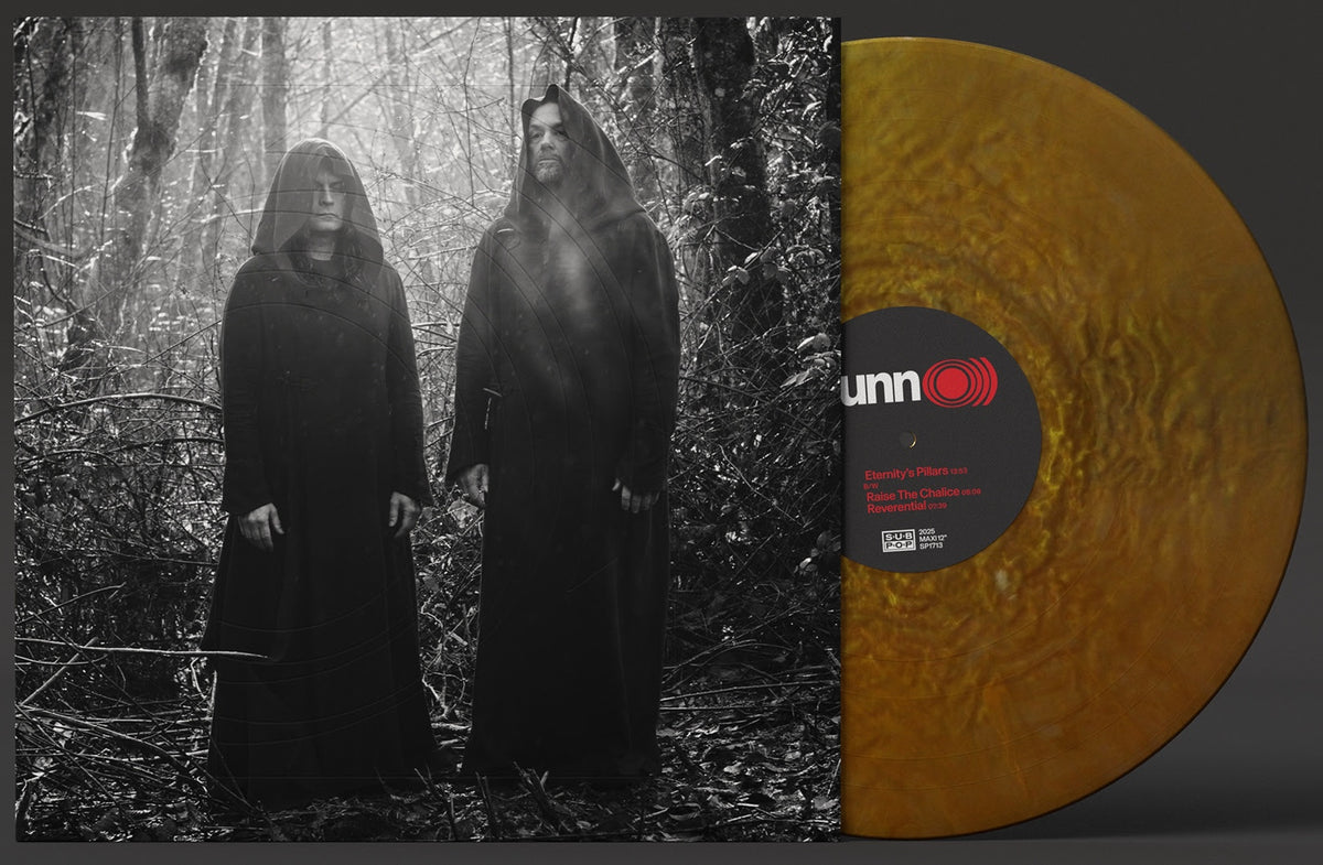 Sunn O))) - Eternity's Pillars b/w Raise the Chalice & Reverential LP (Gold Colored Vinyl) (Preorder: Ships November 28, 2025)