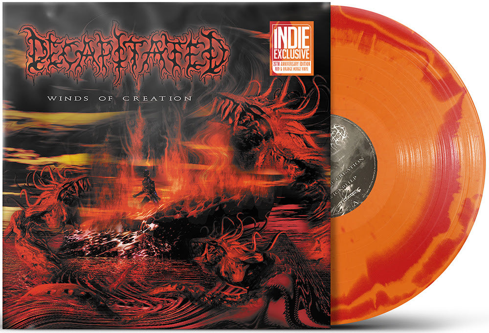Decapitated - Winds Of Creation LP (RSD Exclusive, Indie Exclusive, Red & Orange Colored Vinyl, Anniversary Edition) (Preorder: Ships August 15, 2025)