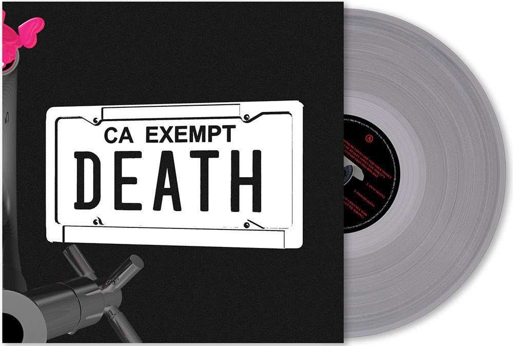 Death Grips - Government Plates LP (Clear Vinyl)