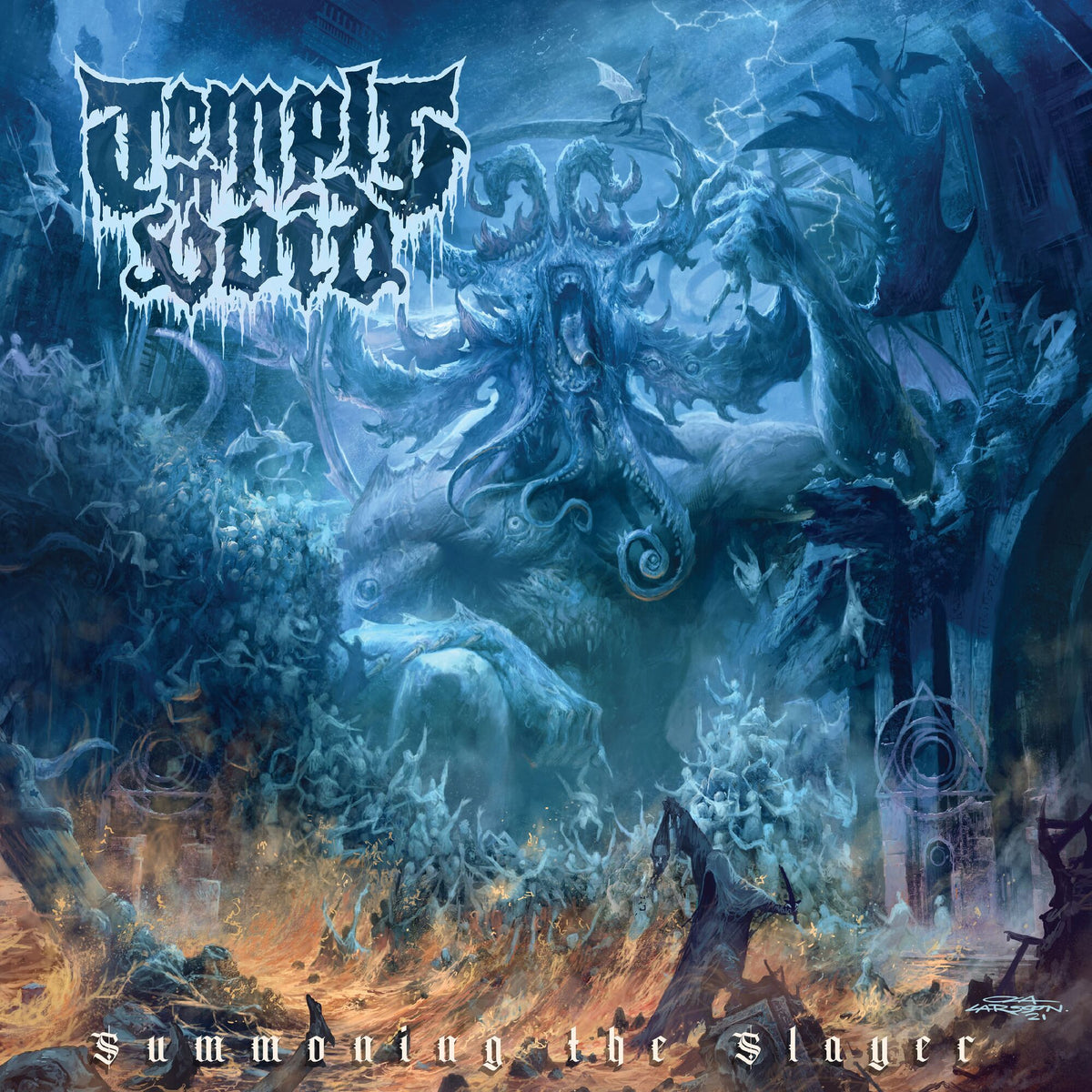 Temple of Void - Summoning The Slayer LP (Colored Vinyl)