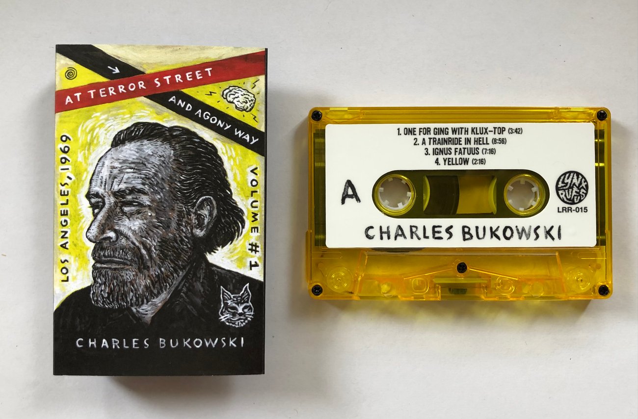Charles Bukowski - Volume 1 Cassette (Lynx Rufus Edition, Limited to 200 Copies)