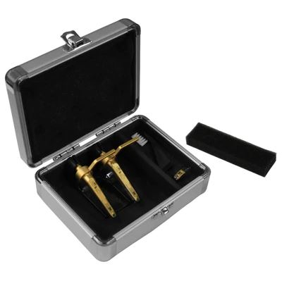 Krom Diamond Needle Cartridge Case Silver - KCC2PR2SD