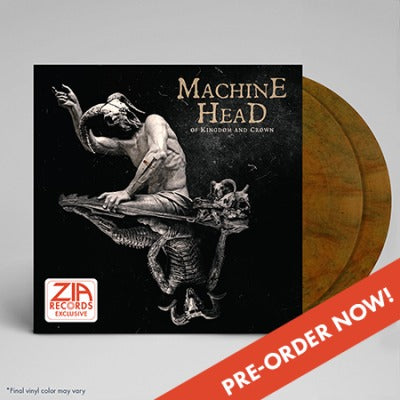 Machine Head - Of Kingdom & Crown 2LP (Zia Exclusive, Brown & Orange Color Vinyl, Limited to 500)