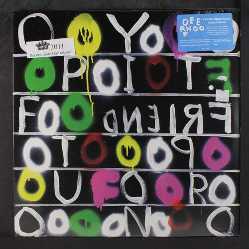 Deerhoof - Friend Opportunity LP (Clear Yellow w/ Pink & Green Splatter Vinyl)