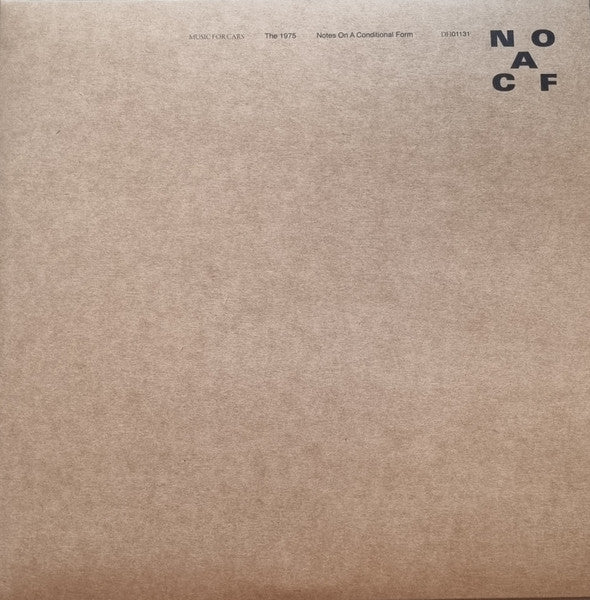 The 1975 - Notes On A Conditional Form 2LP (Limited Australian Edition, Clear Vinyl, Gatefold, Import)