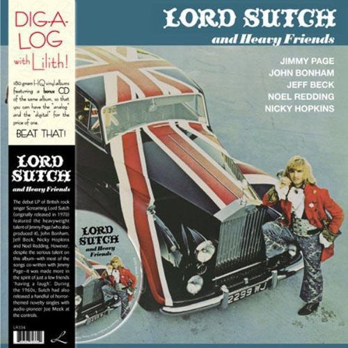 Screaming Lord Sutch - Lord Sutch & Heavy Friends LP (Bonus CD, Reissue)