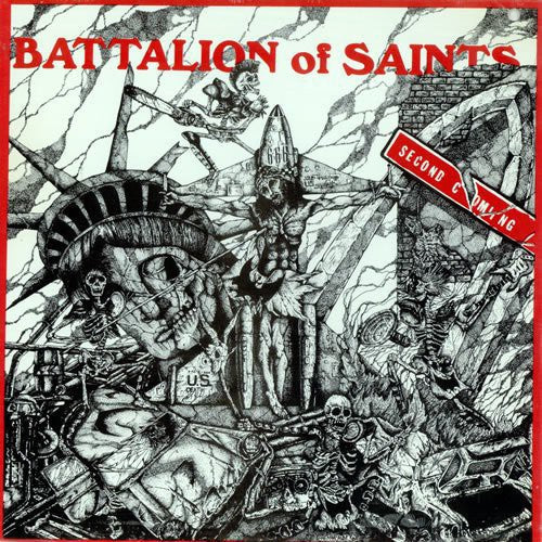 Battalion Of Saints - Second Coming/Live At CBGB's 1984 LP