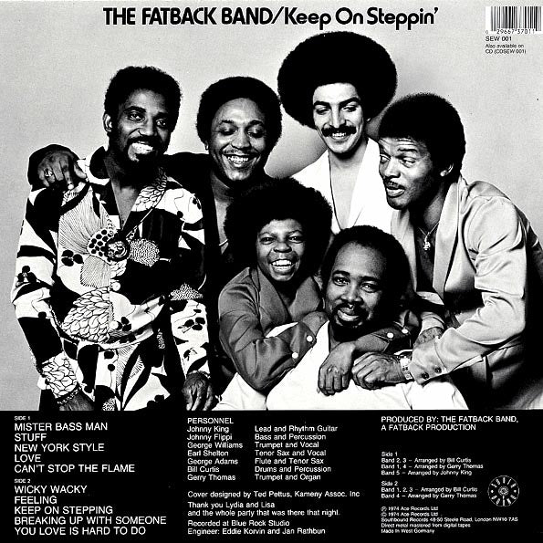Fatback Band - Keep On Steppin LP