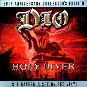Dio - Holy Diver: Live 3LP (Red Vinyl)