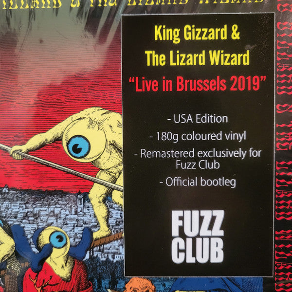 King Gizzard And The Lizard Wizard :  Live In Brussels '19 (Box, Ltd, RM, Whi + 3xLP)