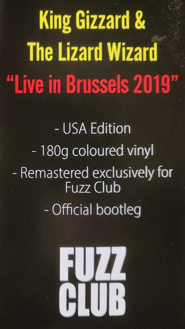 King Gizzard And The Lizard Wizard :  Live In Brussels '19 (Box, Ltd, RM, Whi + 3xLP)