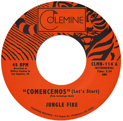 Jungle Fire - Comencemos 7" Single