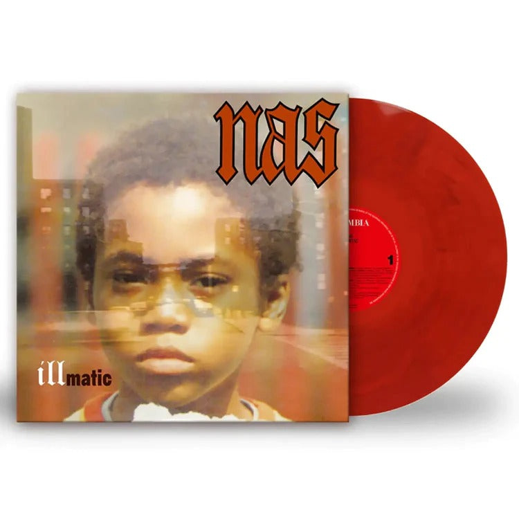 Nas - Illmatic LP (National Album Day 2022, Red Smoke Vinyl)