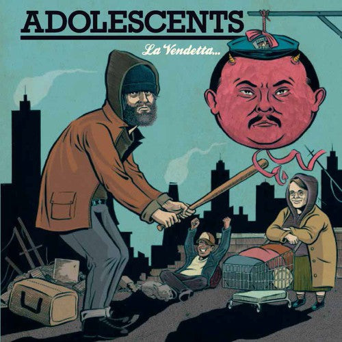 The Adolescents - La Vendetta E Un Piatto Che Va Servito Freddo LP (Colored Vinyl)
