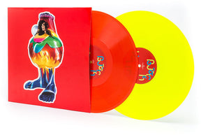 Bjork - Volta 2LP (Red & Yellow Vinyl, Download)