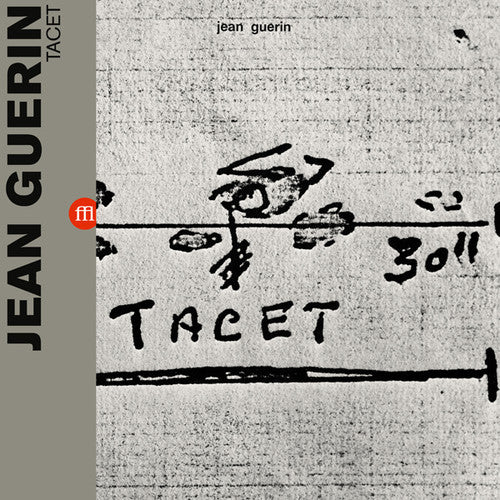 Jean Guerin - Tacet LP (Limited to 500, OBI Strip, Gatefold)