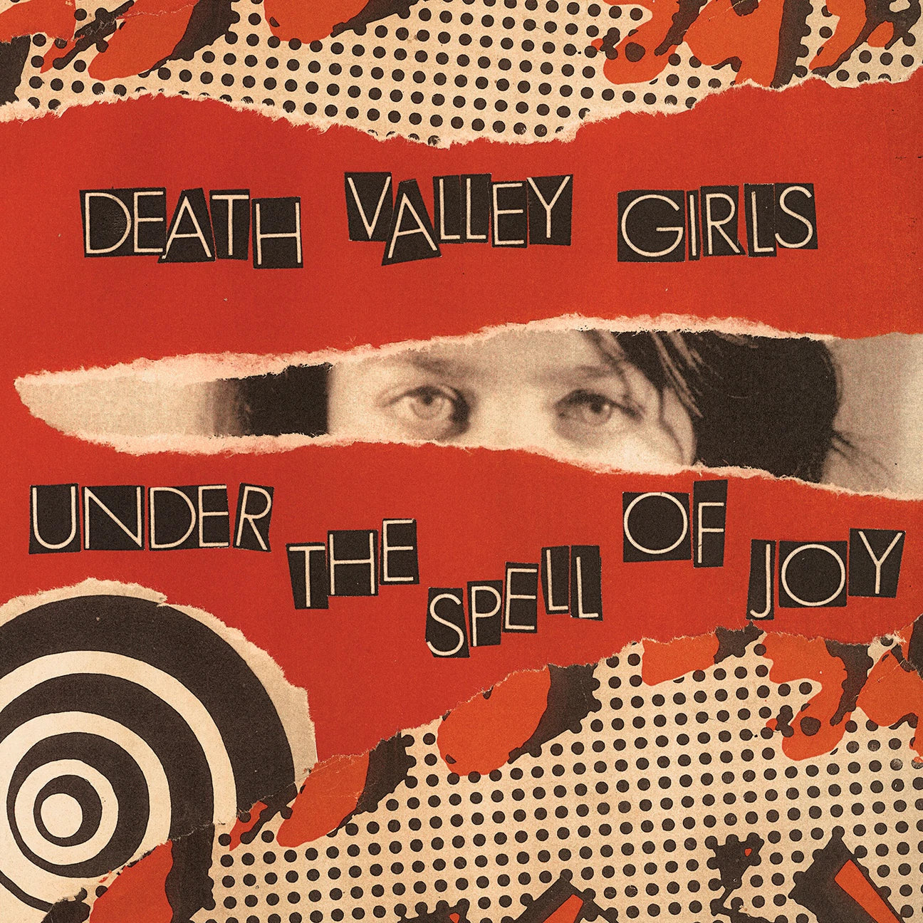 Death Valley Girls - Under The Spell Of Joy LP (Half Bone / Half Red Vinyl)