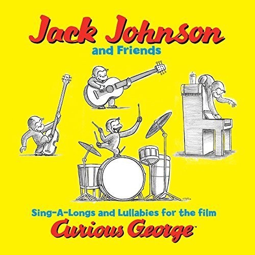 Jack Johnson & Friends - Curious George (Sing-a-Long Songs and Lullabies for the Film) LP