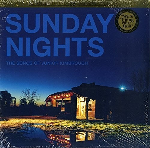 V/A - Sunday Nights: The Songs Of Junior Kimbrougg 2LP (Gatefold, Blue Vinyl, Compilation)
