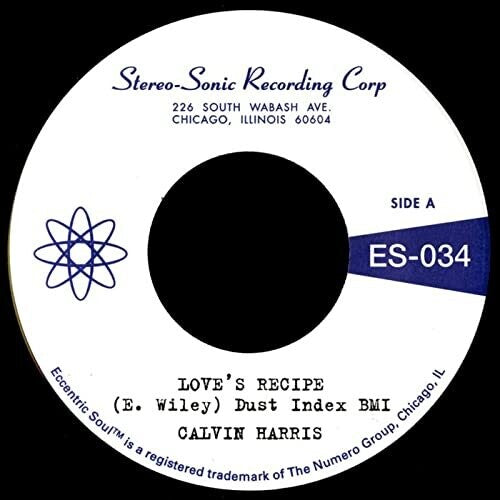 Calvin Harris - Love's Recipe b/w Wives Get Lonely Too 7"