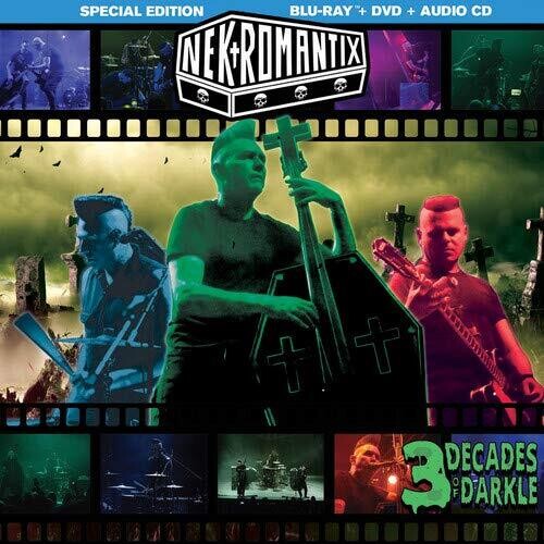 Nekromantix - 3 Decades Of Darkle 2LP (Green Vinyl, Gatefold)