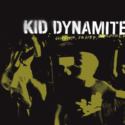 Kid Dynamite - Shorter, Faster, Louder LP (Clear w/ Black Vinyl)