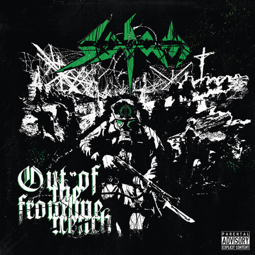 Sodom - Out Of The Frontline Trench 12" (Clear w/ Camouflage Splatter, 180g)