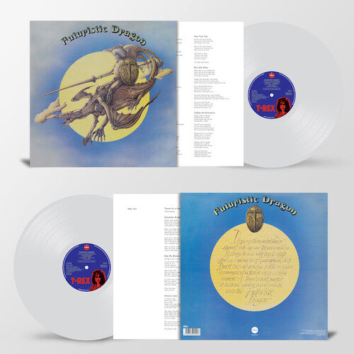 T-Rex - Futuristic Dragon LP (Reissue, UK Pressing, Clear Vinyl)