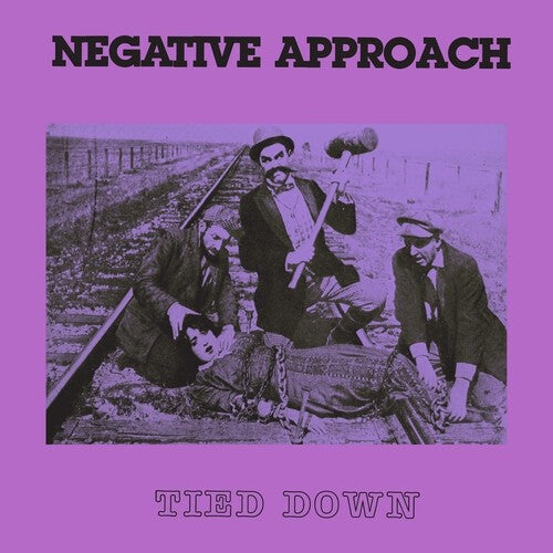Negative Approach - Tied Down LP (Purple Cover)