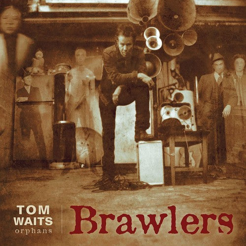 Tom Waits - Brawlers 2LP (Remastered, 180g, Remastered, Red Translucent Vinyl)