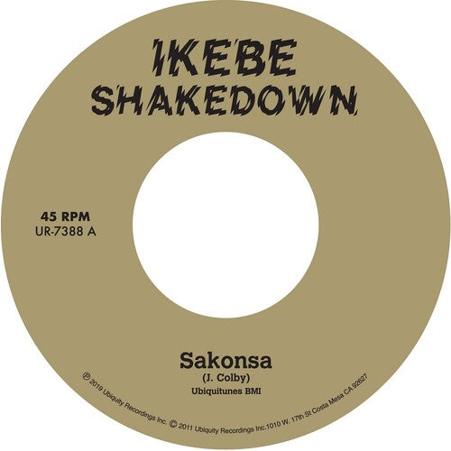 Ikebe Shakedown - Sakonsa b/w Green And Black 7"