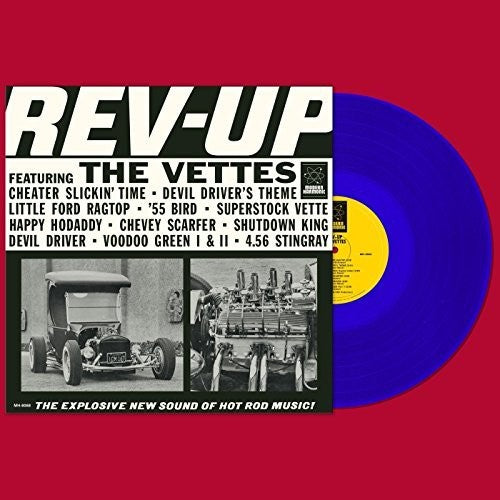 Vettes - Rev-Up LP (Remastered, Mono, Blue Vinyl)