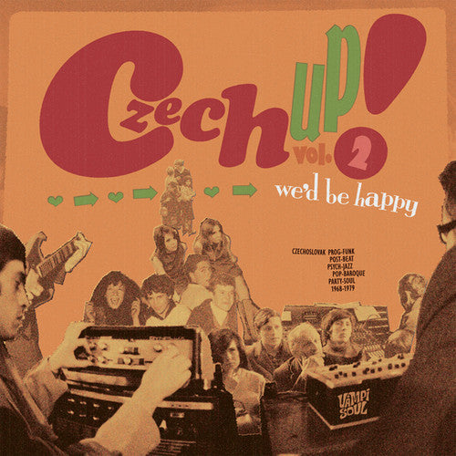 Various Artists - Czech Up 2: We'd Be Happy 2LP (Compilation, Remastered)