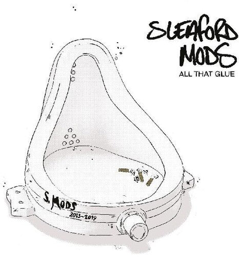Sleaford Mods - All That Glue 2LP (Gatefold, White Vinyl, Compilation)
