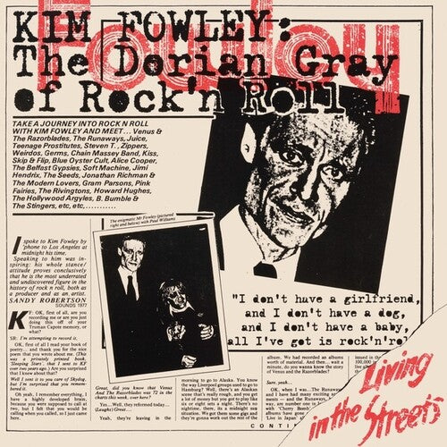 Kim Fowley - Living In The Streets LP