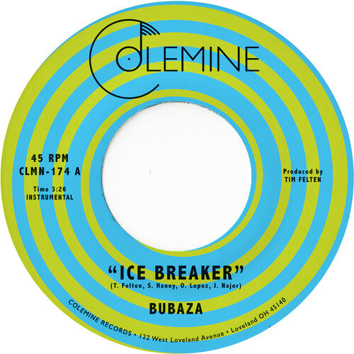 Bubaza - Ice Breaker LP (Limited Edition Orange Vinyl)