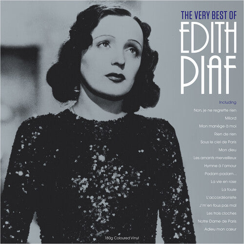 Edith Piaf - The Very Best Of Edith Piaf LP (UK Pressing, 180g, Clear Vinyl)