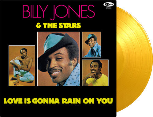 Billy Jones & The Stars - Love Is Gonna Rain On You LP (Music On Vinyl, 50th Anniversary Edition, 180g, Indie Exclusive Translucent Yellow Vinyl)