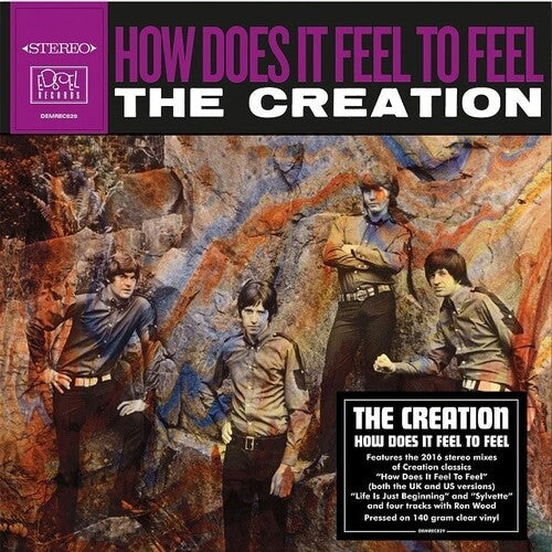 The Creation - How Does It Feel To Feel? LP (140g, Limited Edition Clear Vinyl)